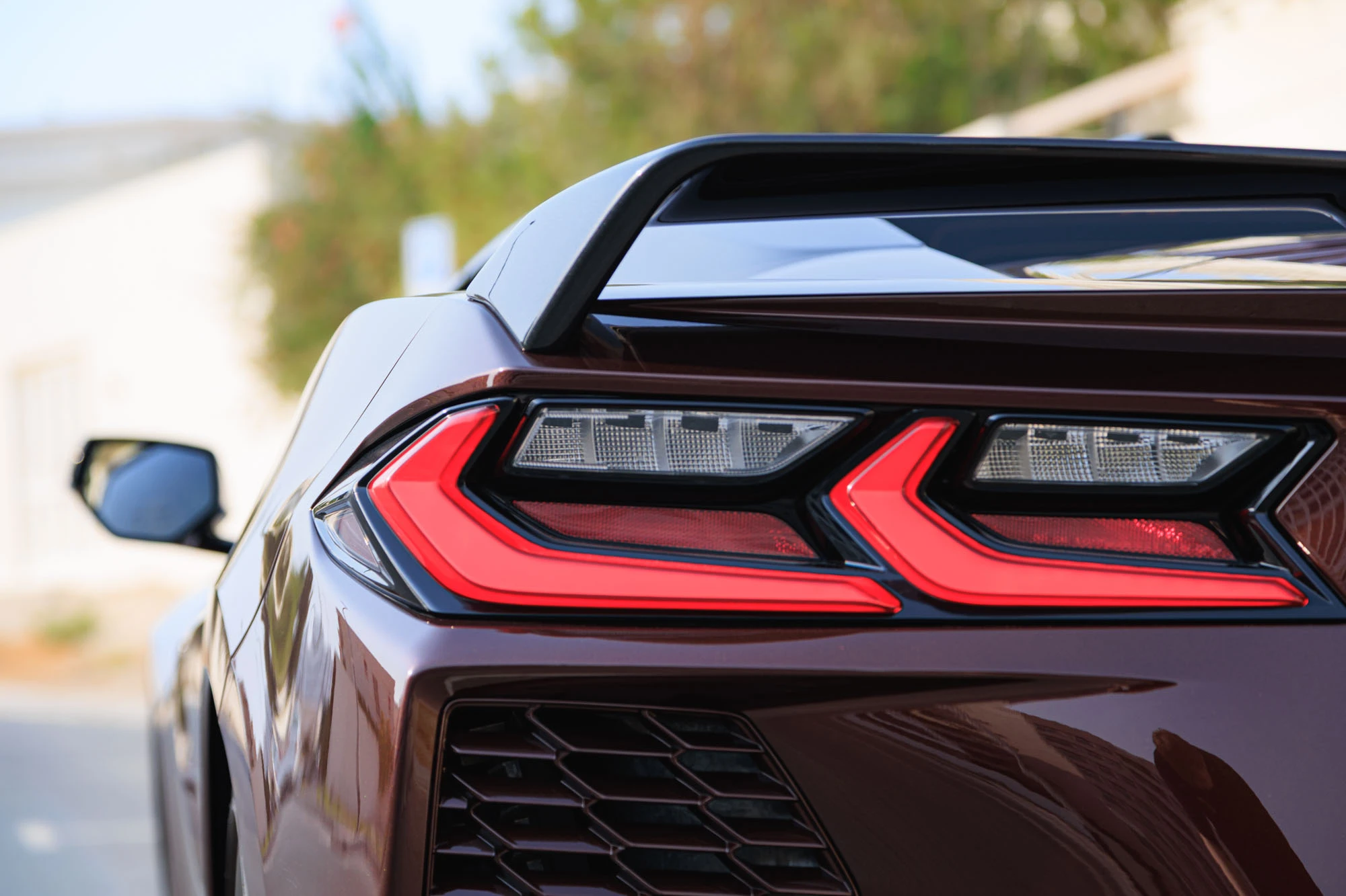 Chevrolet Corvette C8 Brown