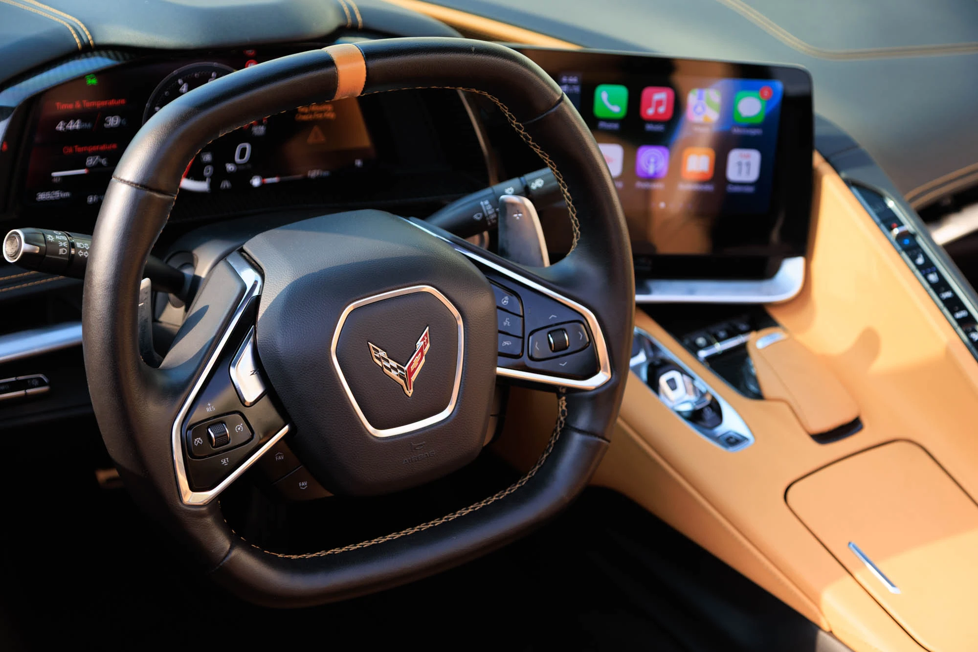 Chevrolet Corvette C8 Brown