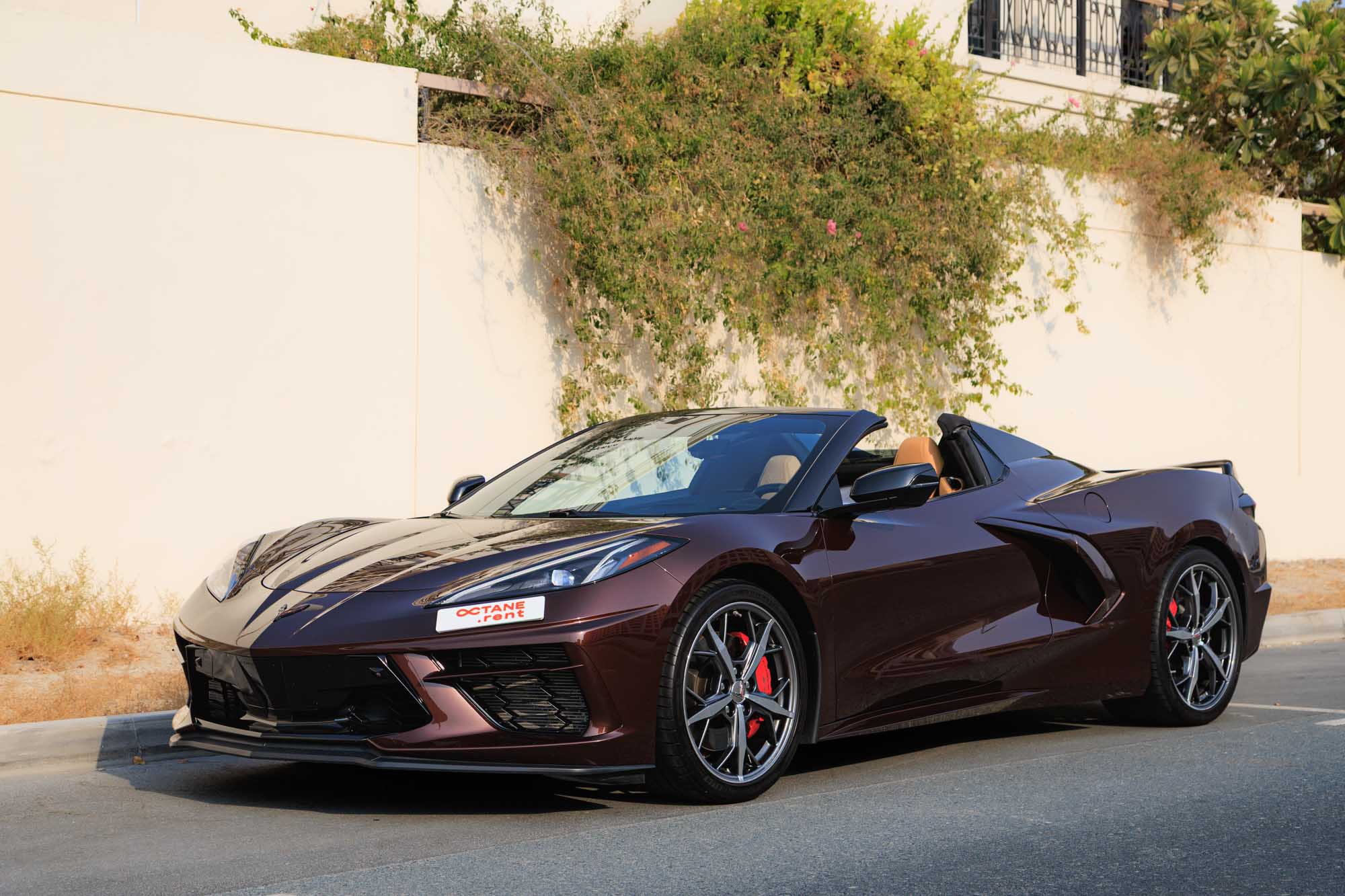 Chevrolet Corvette C8 Brown