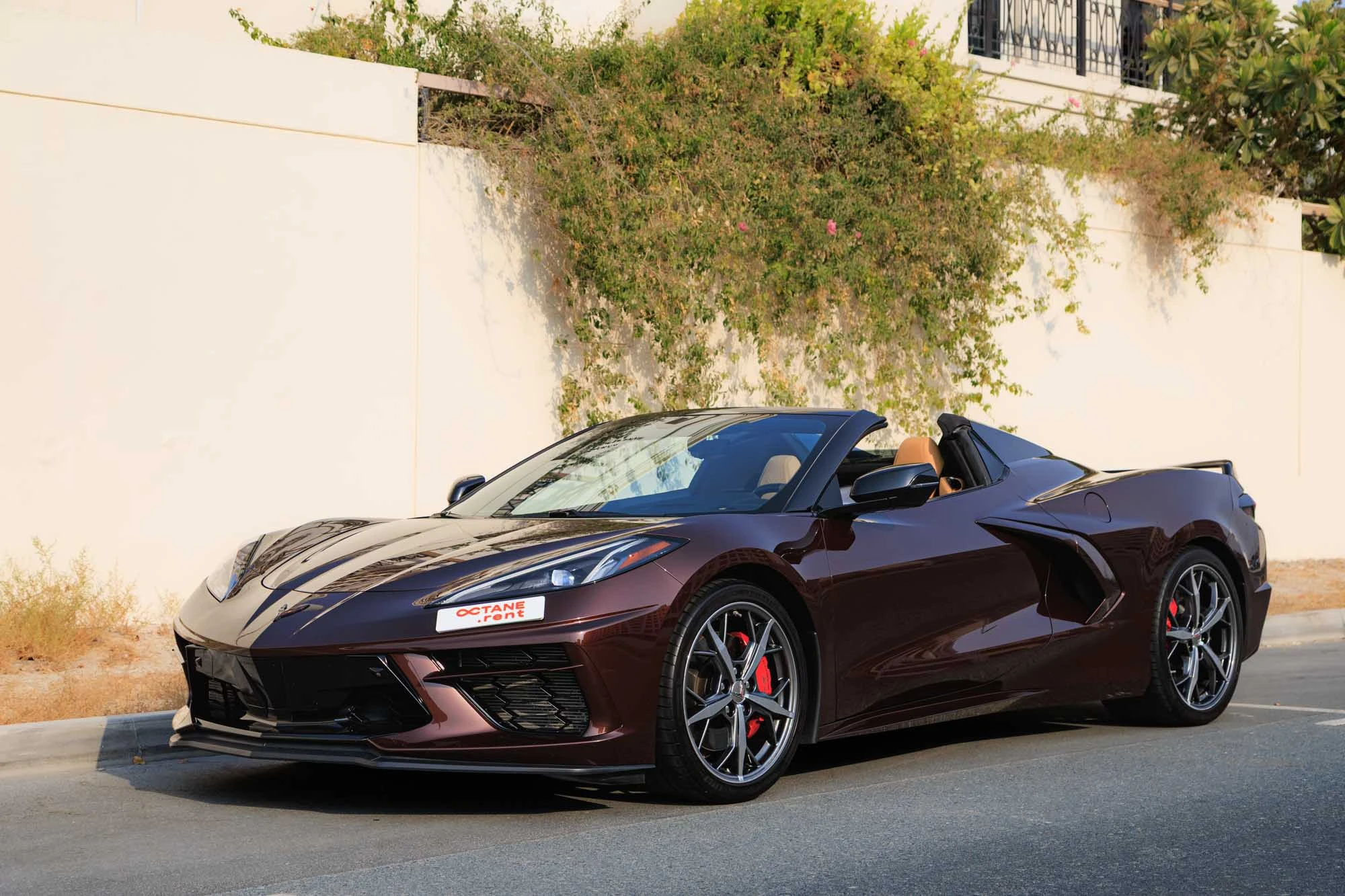 Chevrolet Corvette C8 Brown