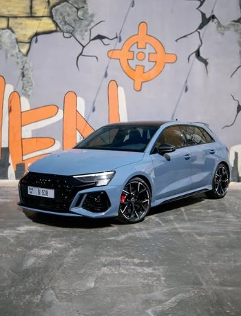 أودي RS3 رمادي