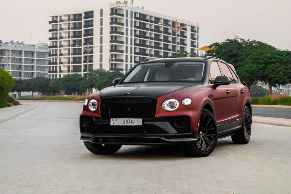 Bentley Bentayga Rot & Schwarz Bentley Bentayga Rot & Schwarz