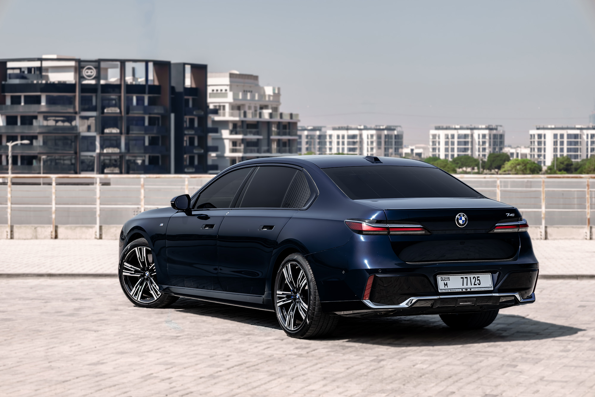 BMW 740i Individual Blue