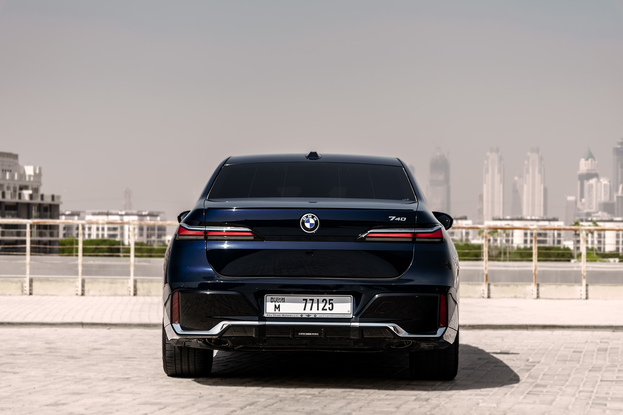 BMW 740i Individual Blue