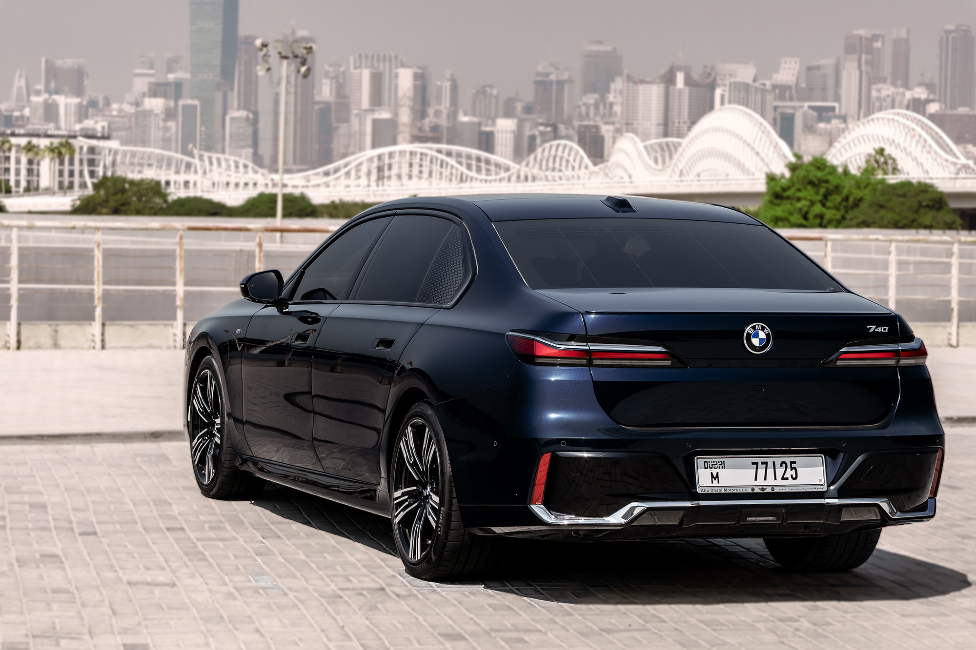 BMW 740i Individual Blue