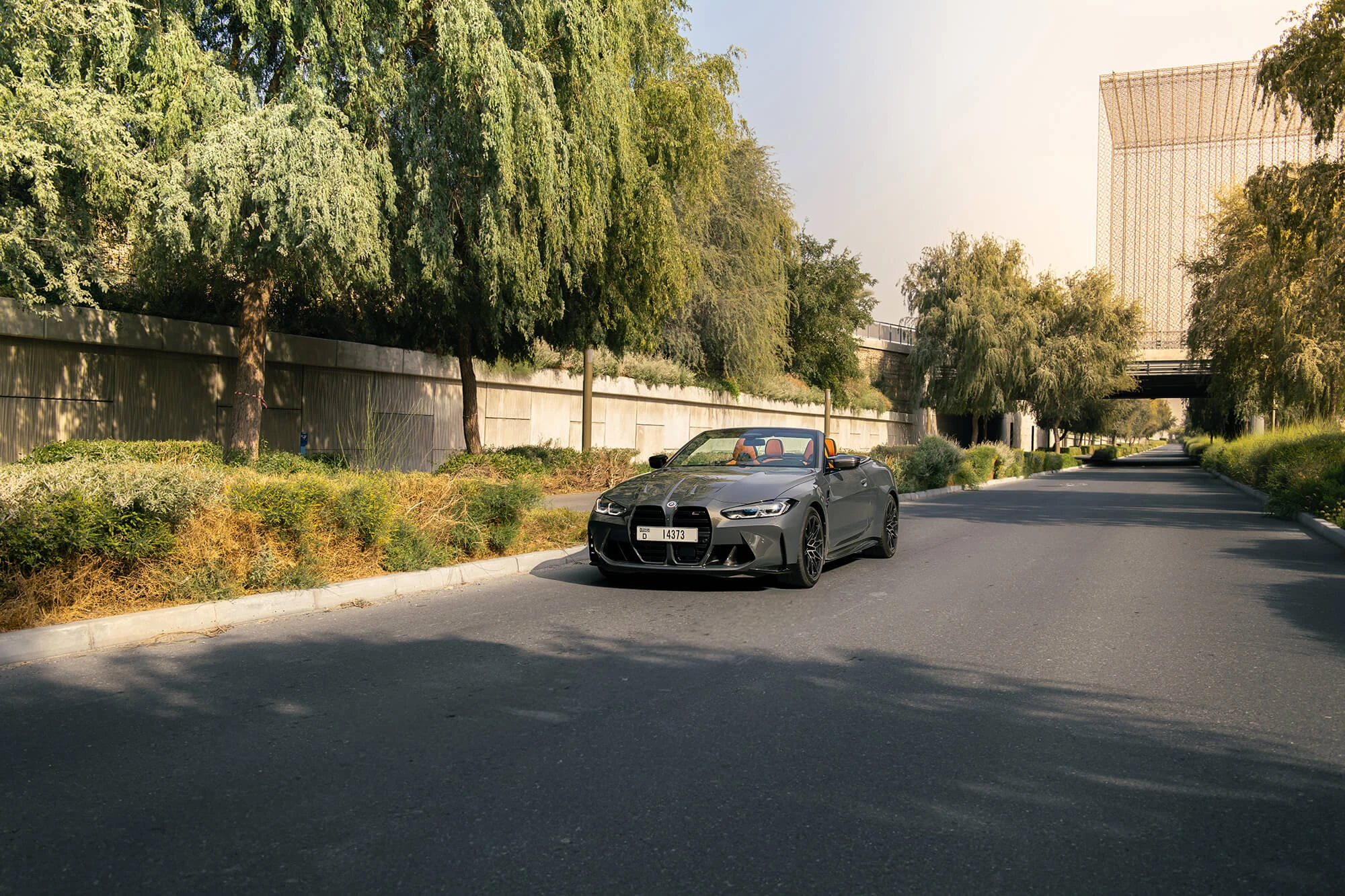 BMW M4 אפור תחרותי BMW M4 אפור תחרותי