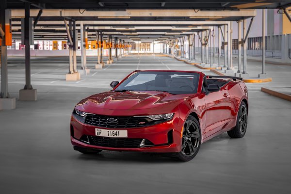 Chevrolet Camaro Convertible Red