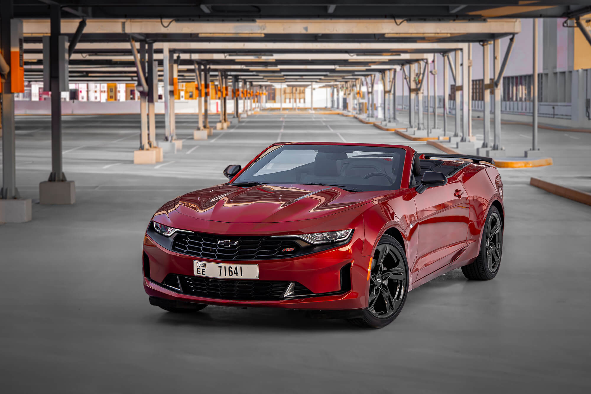 Chevrolet Camaro Convertible Red