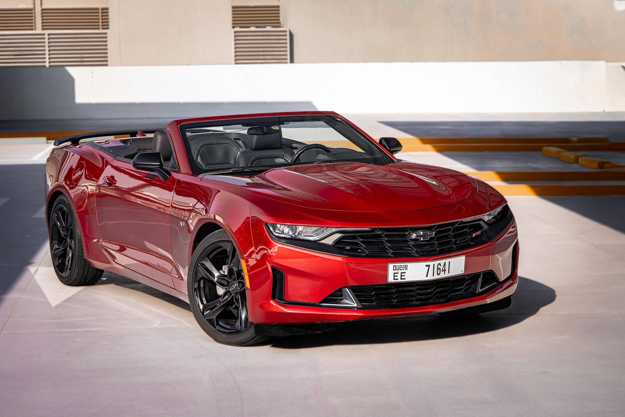 Chevrolet Camaro Convertible Red