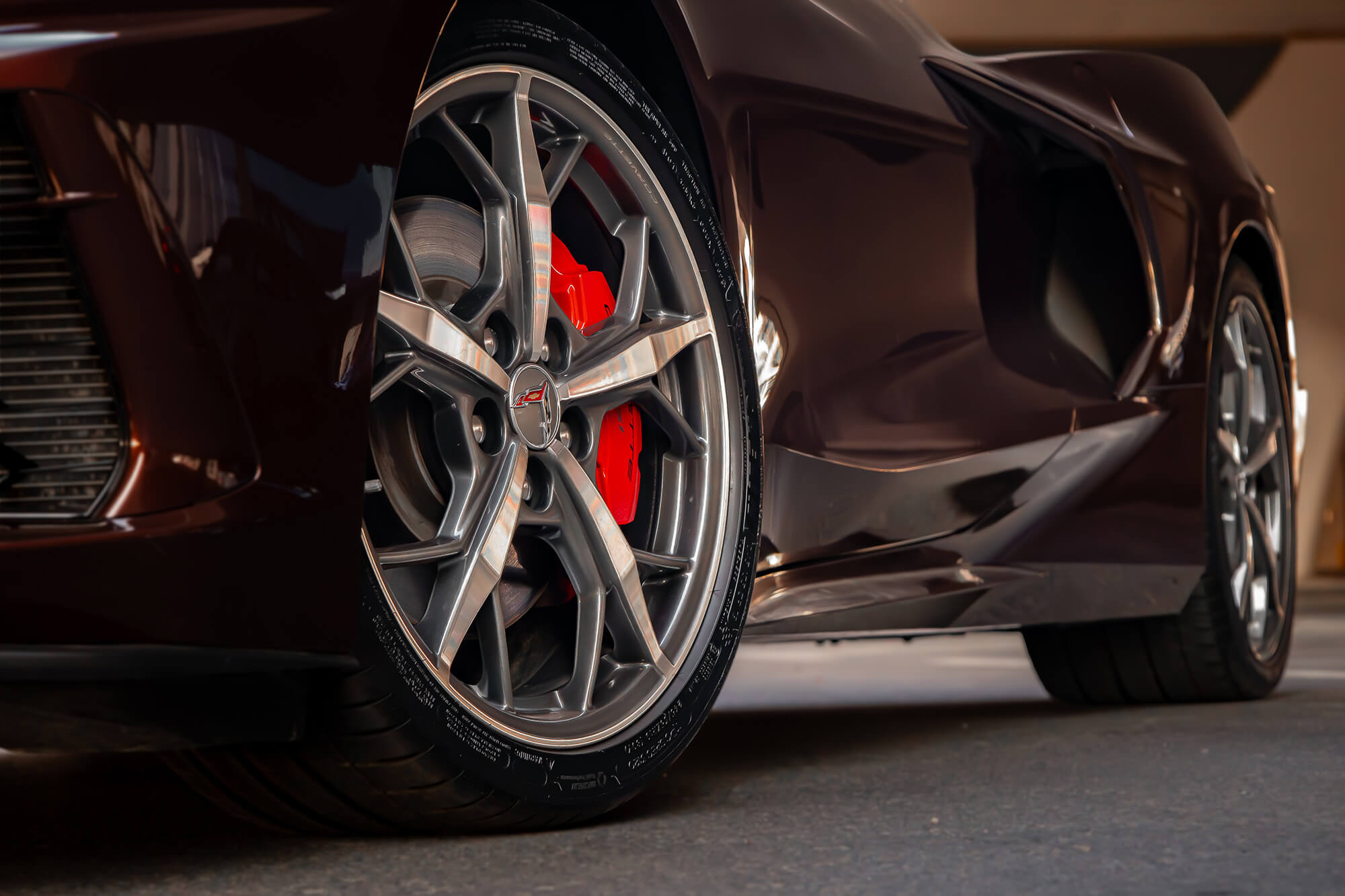 Chevrolet Corvette C8 Brown