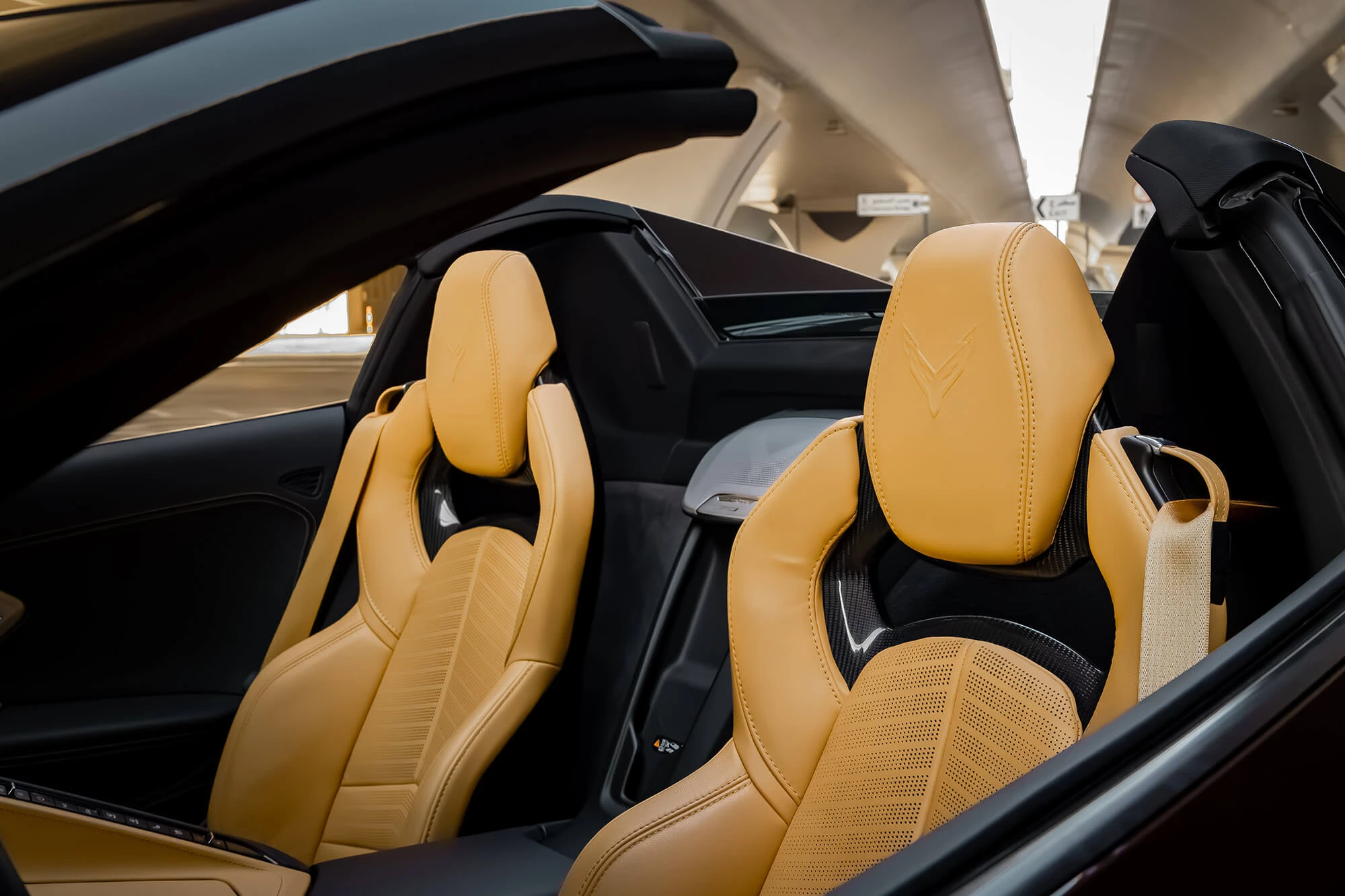 Chevrolet Corvette C8 Braun