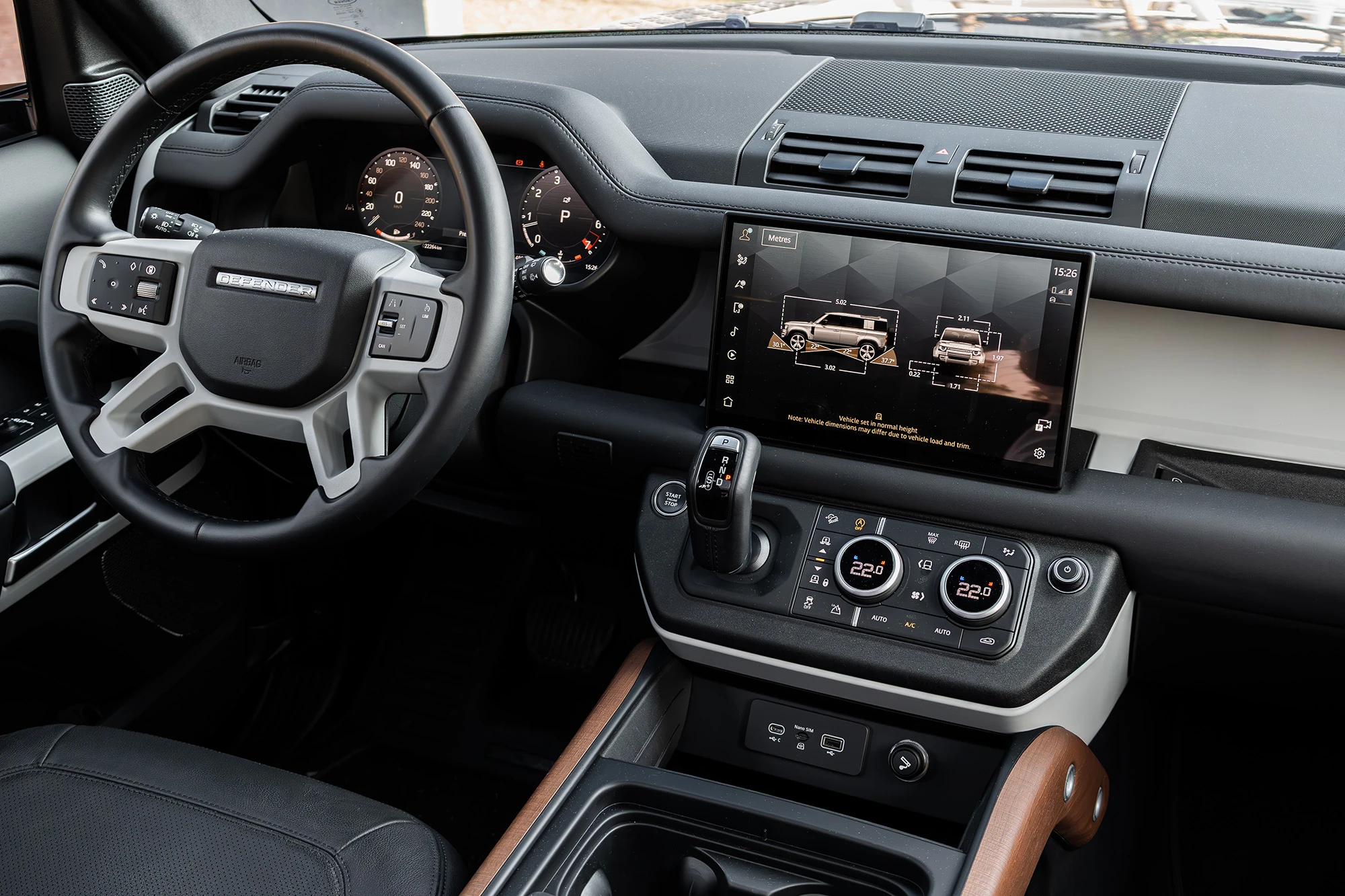 Land Rover Defender Gris