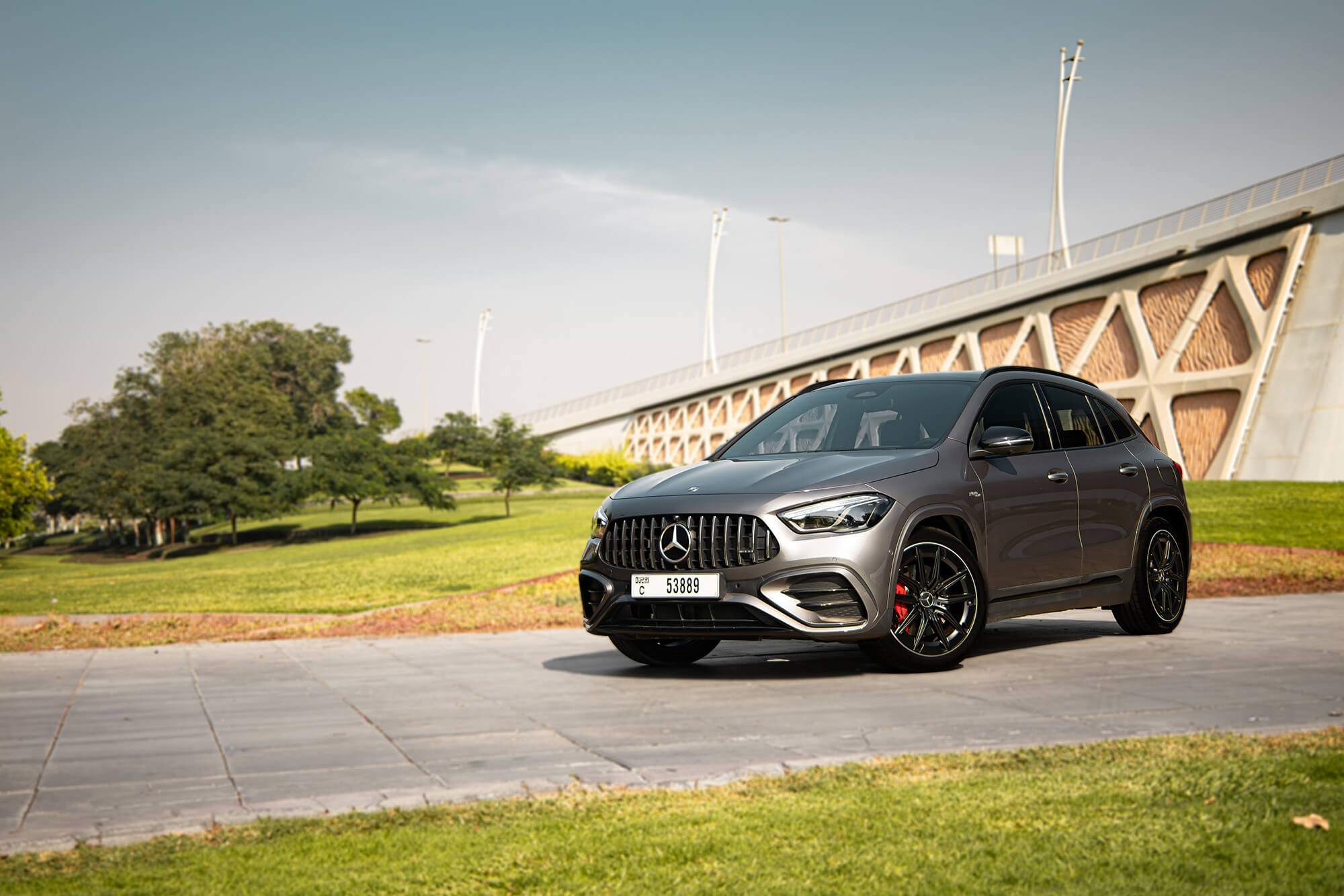 Mercedes GLA35 AMG Grey