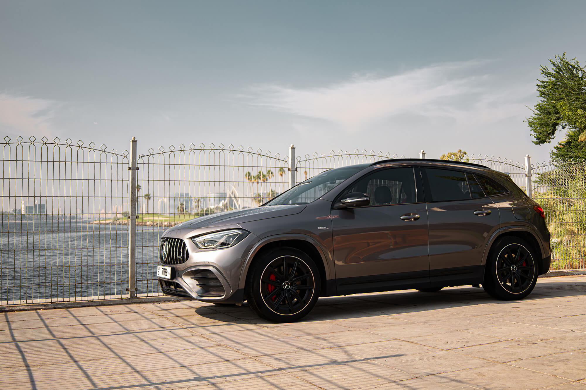 Mercedes GLA35 AMG Grey