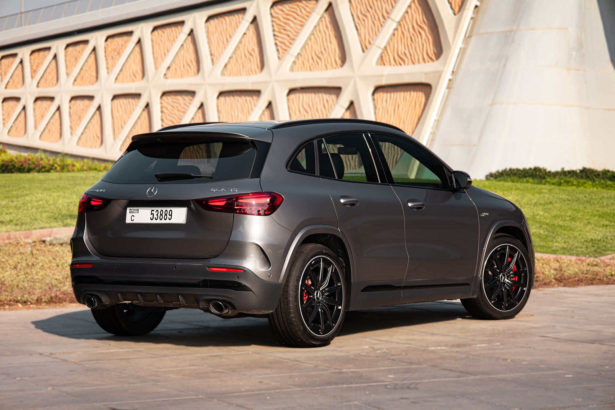 Mercedes GLA35 AMG Grey