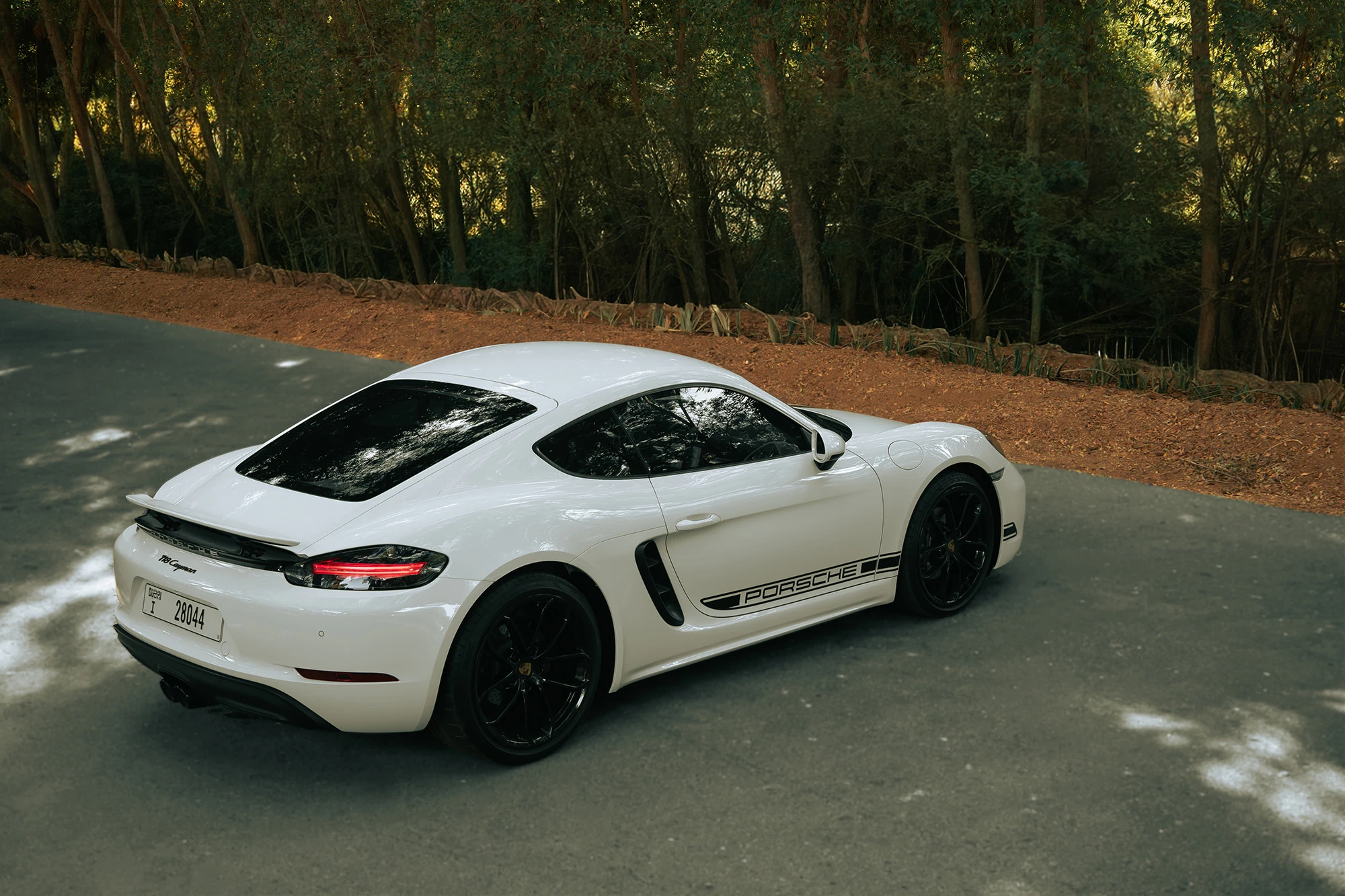 Porsche Cayman לבן Porsche Cayman לבן