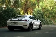 Porsche Cayman לבן