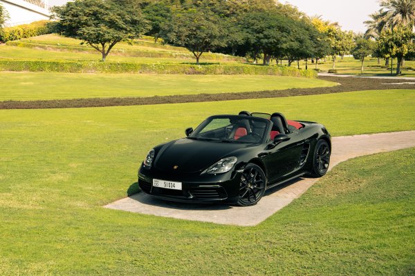 Porsche Boxster Zwart
