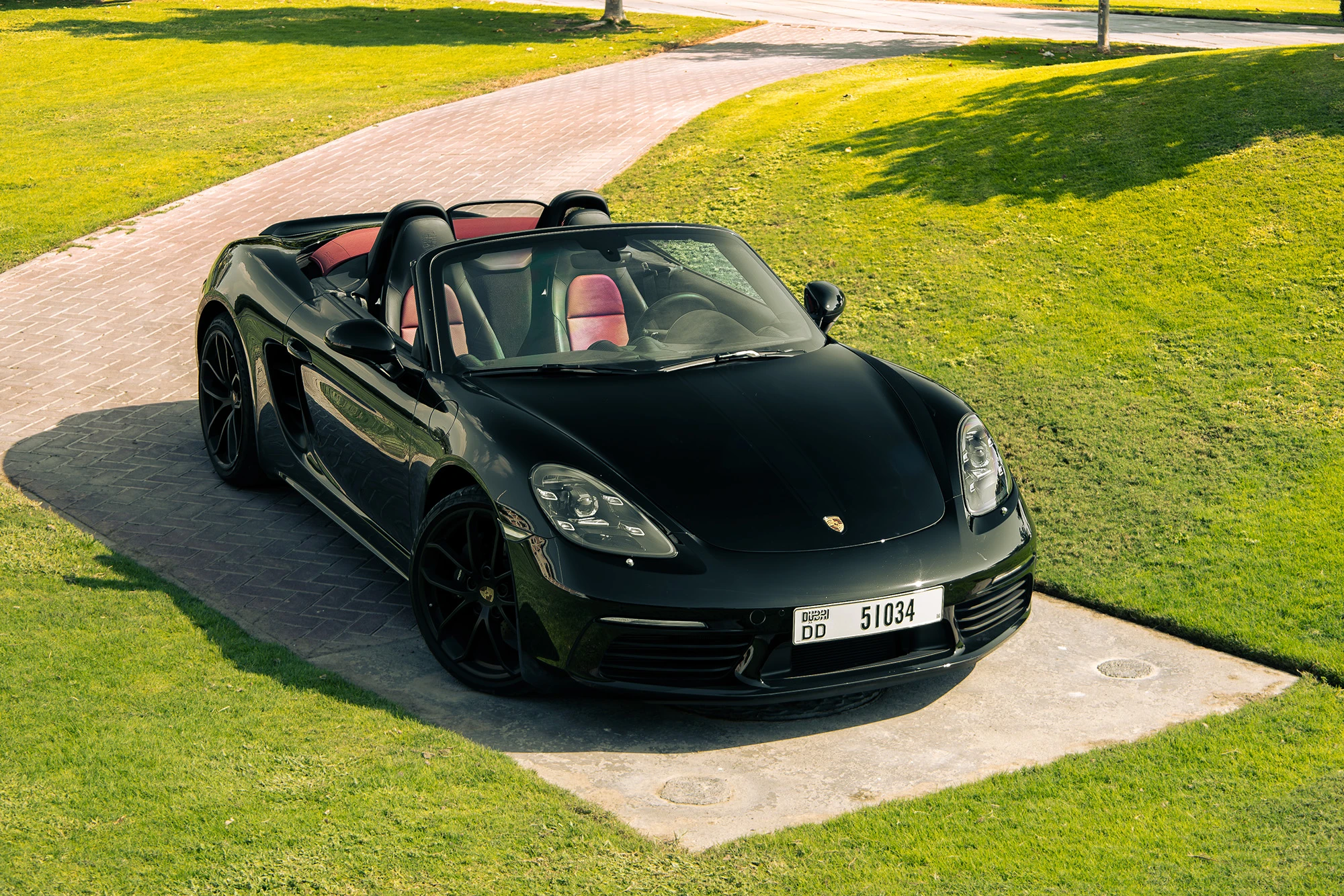 Porsche Boxster Svart