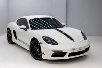 Porsche Cayman Blanco