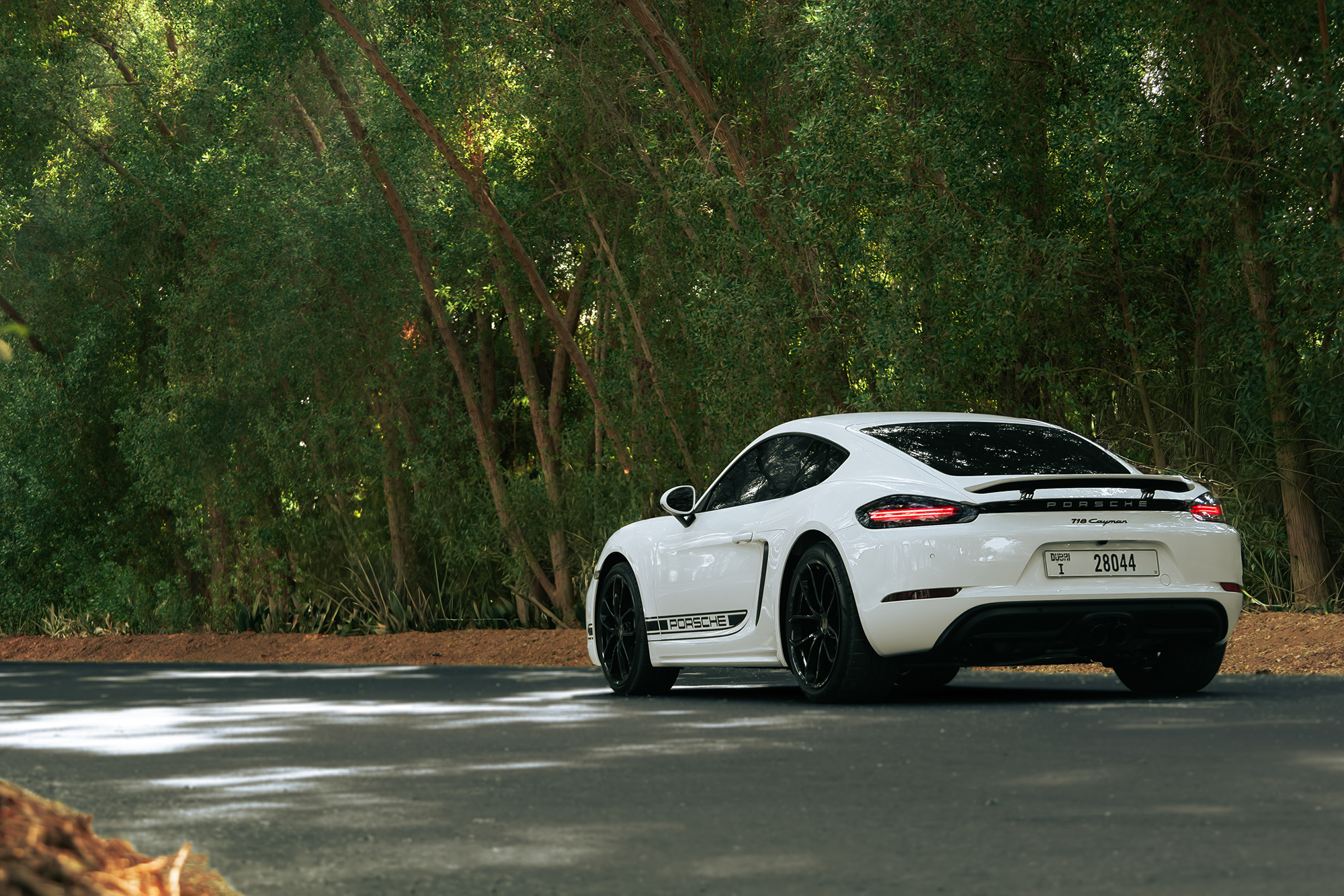 Porsche Cayman White