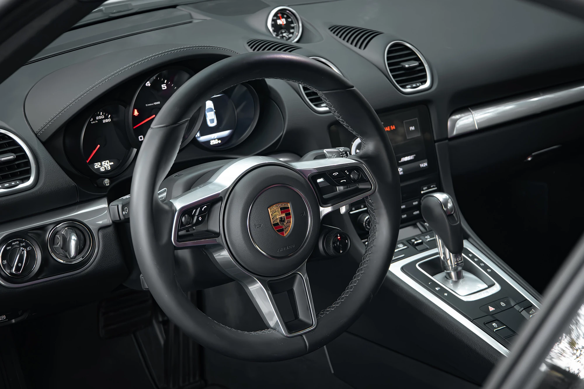 Porsche Cayman Blanc