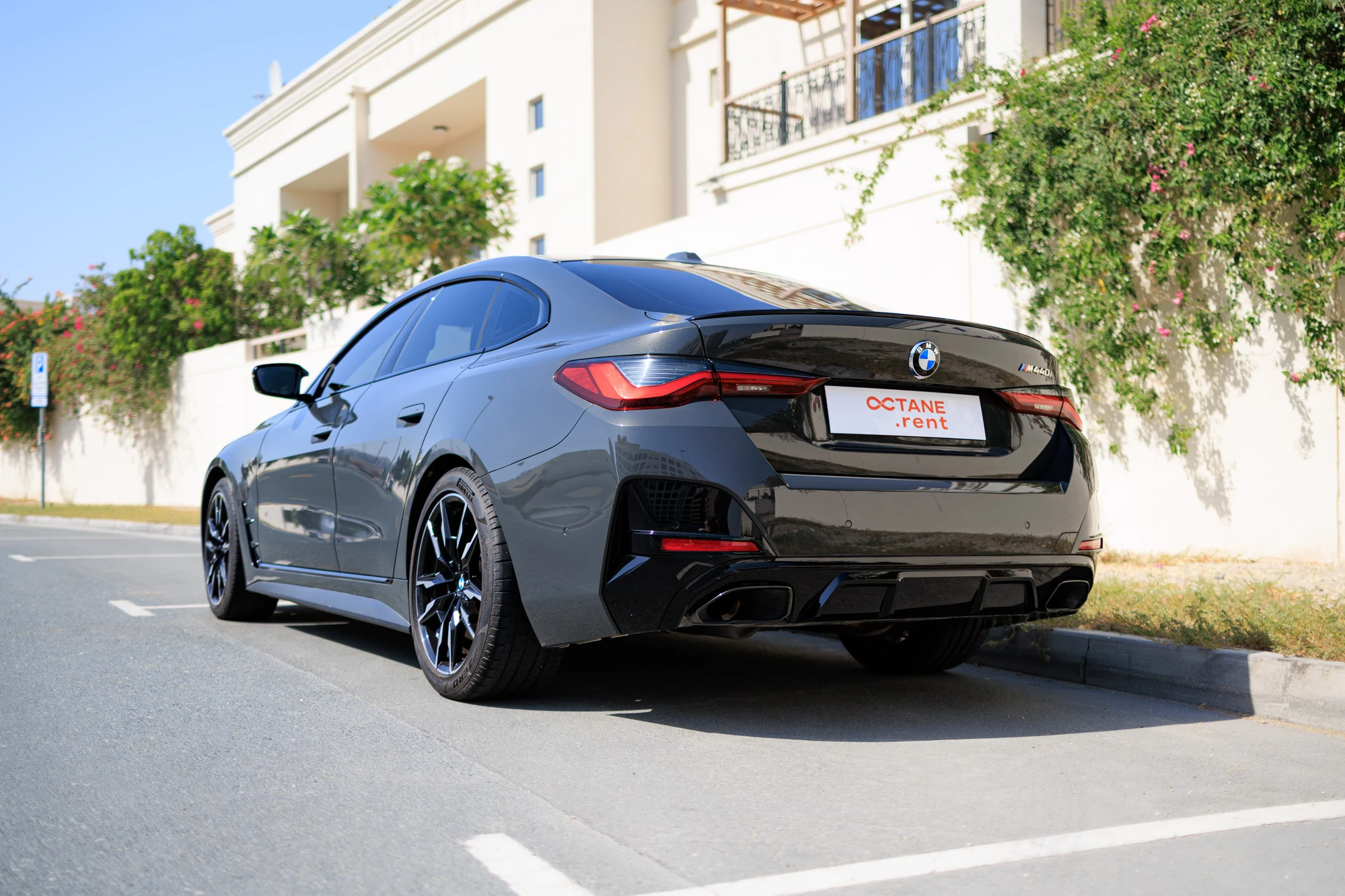 BMW M440 Gran Coupe серый