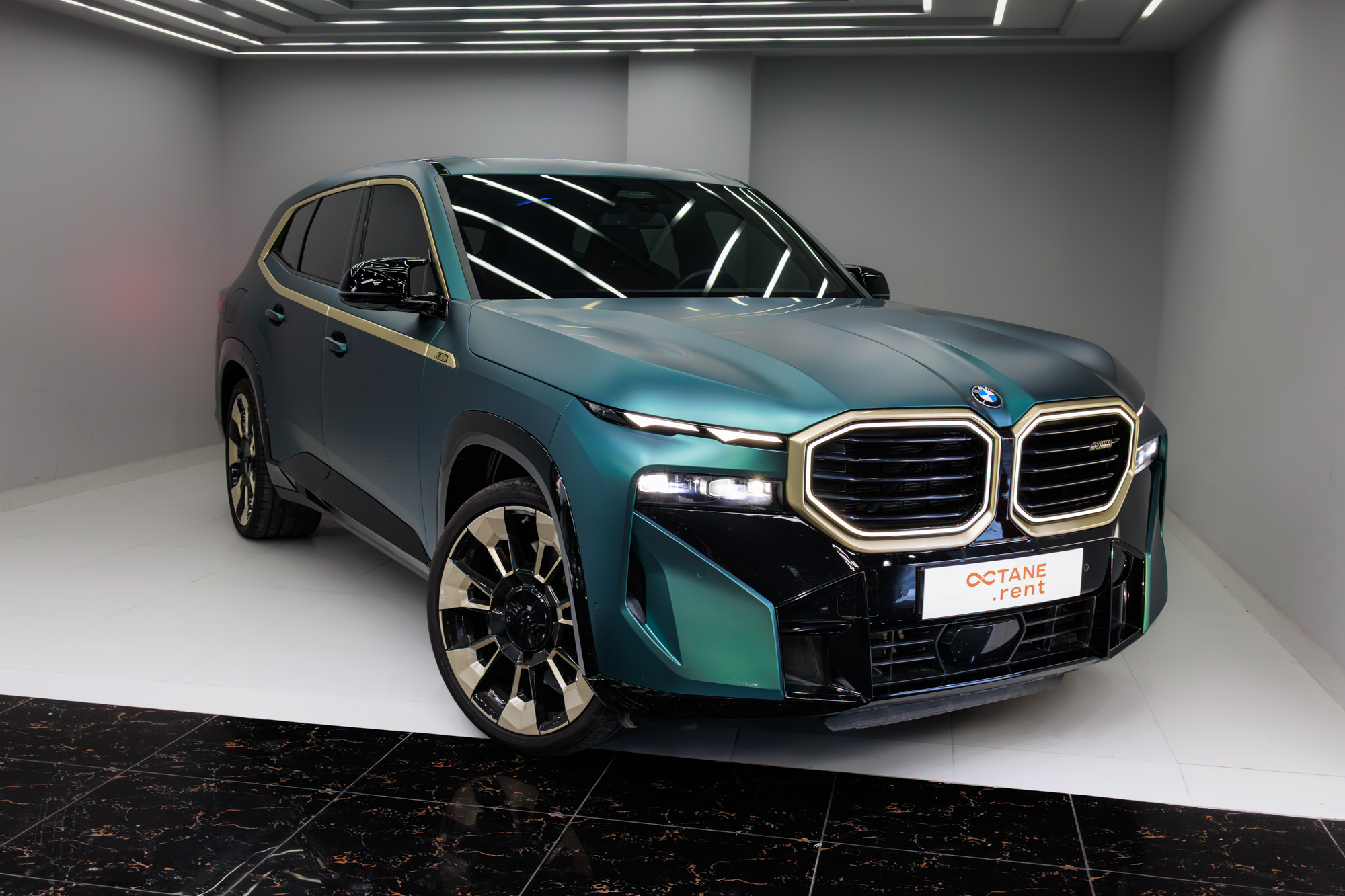 BMW XM Green Matte BMW XM Green Matte