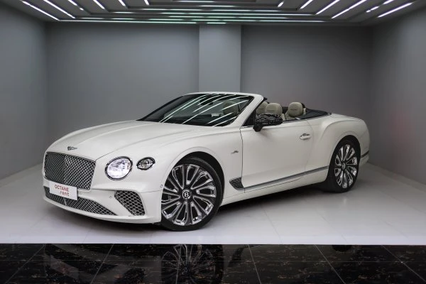 Bentley Continental GT Mulliner Cabriolet Blanc Mat