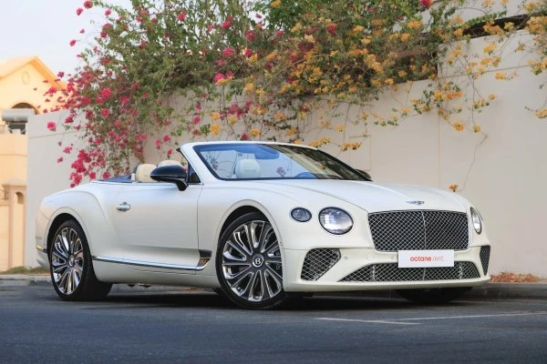 Bentley Continental GT Mulliner Convertible Matte White