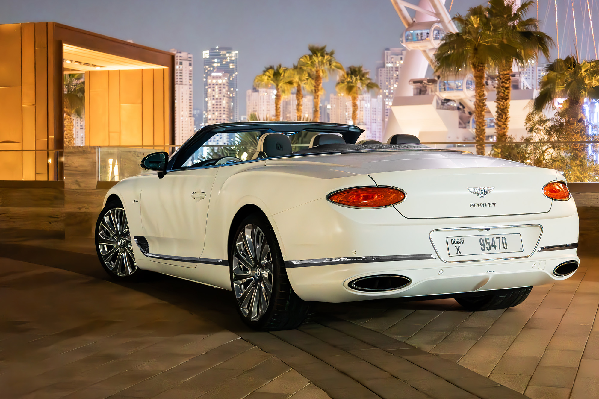 Bentley Continental GT Mulliner Convertible Matte White