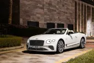 Bentley Continental GT Mulliner Cabriolet mat hvid