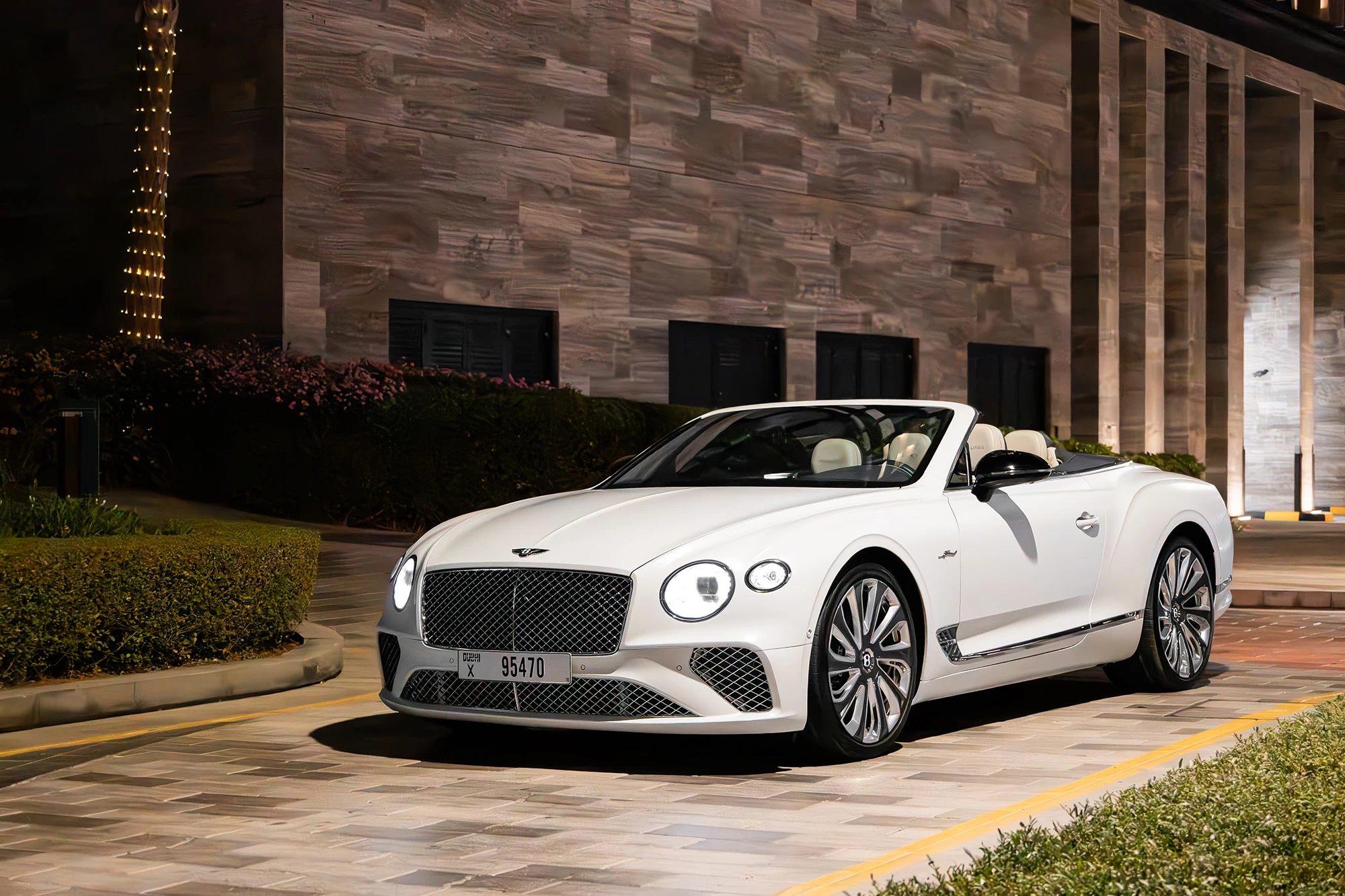 Bentley Continental GT Mulliner Descapotable Blanco Mate