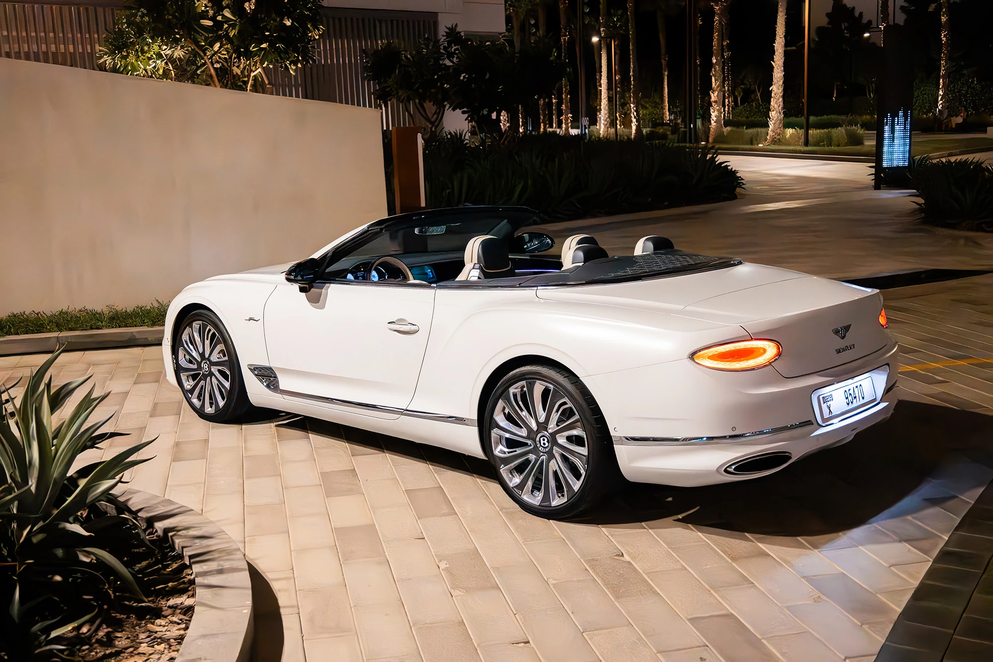 Bentley Continental GT Mulliner Descapotable Blanco Mate