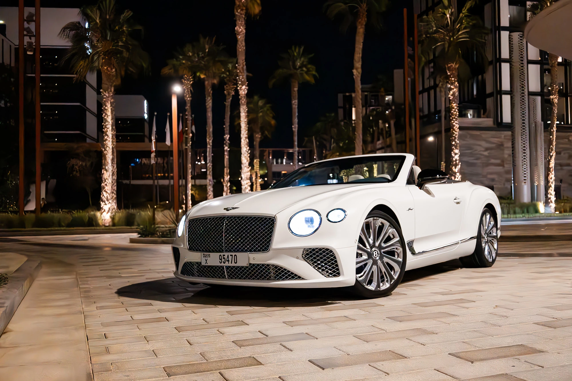 Bentley Continental GT Mulliner Descapotable Blanco Mate