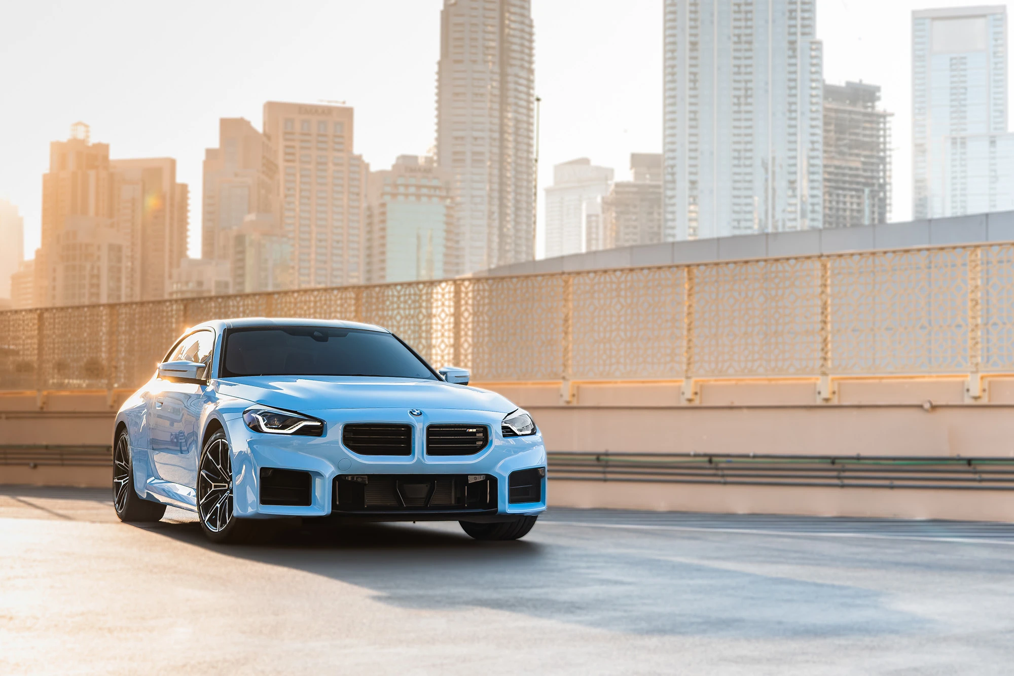 BMW M2 Blue Carbon