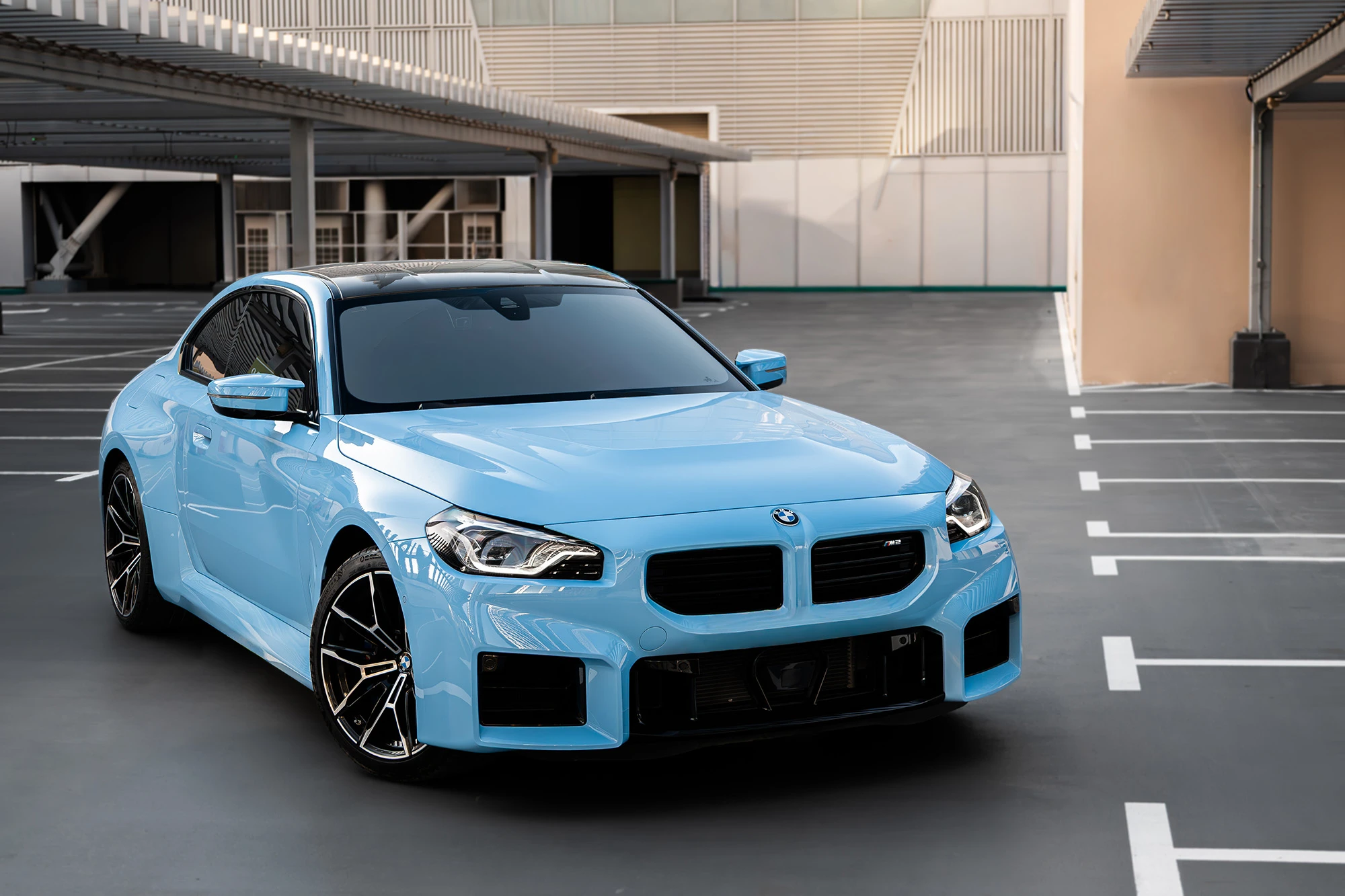 BMW M2 Blue Carbon