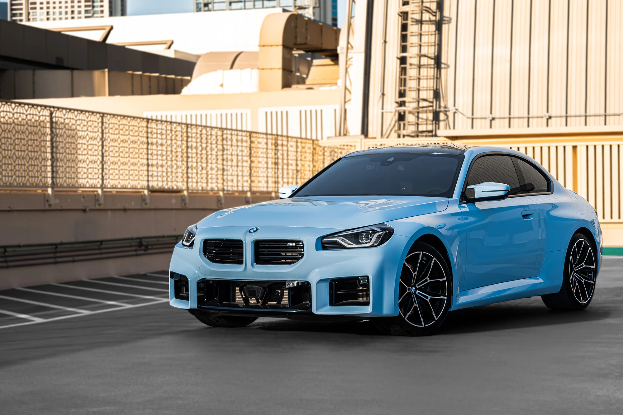BMW M2 Blue Carbon