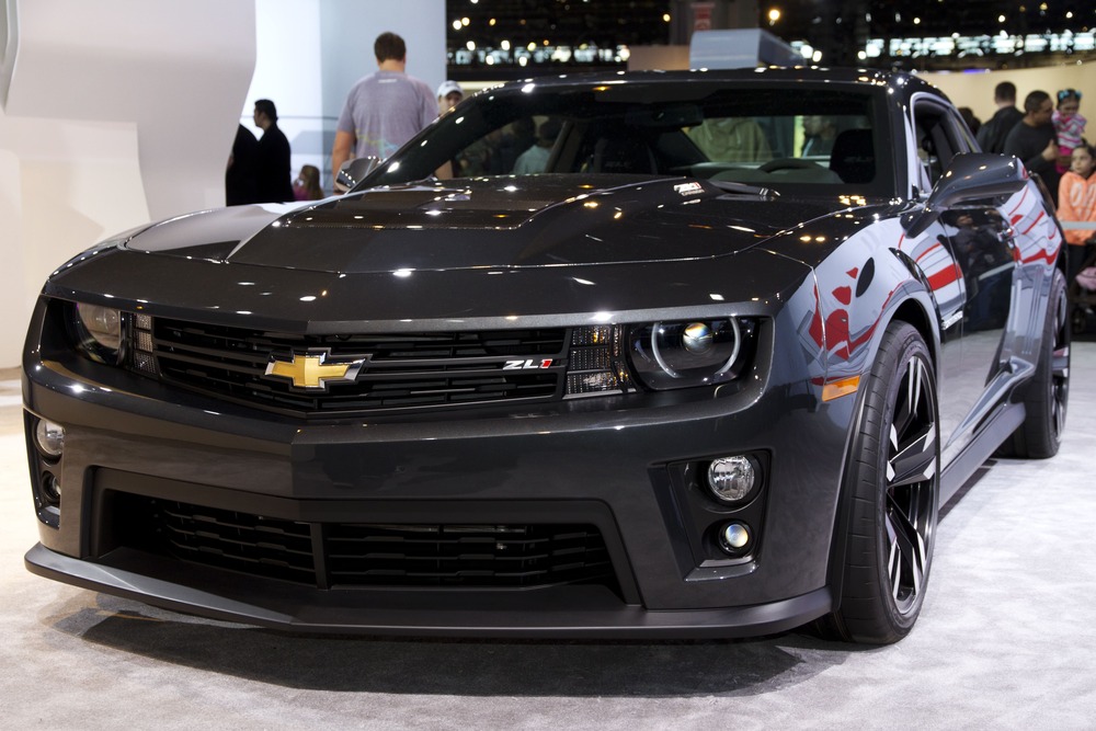 Chevrolet Camaro ZL1 no Dubai