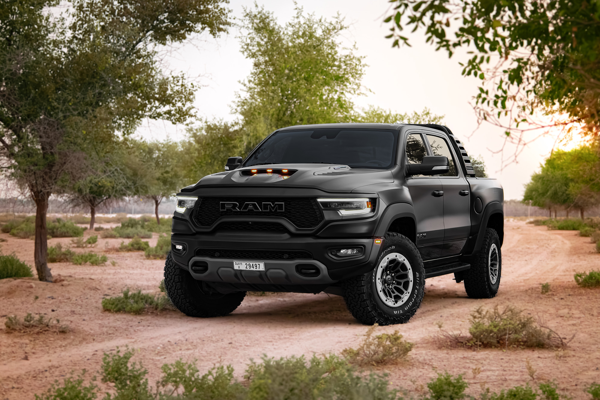 Dodge Ram TRX Black Matte