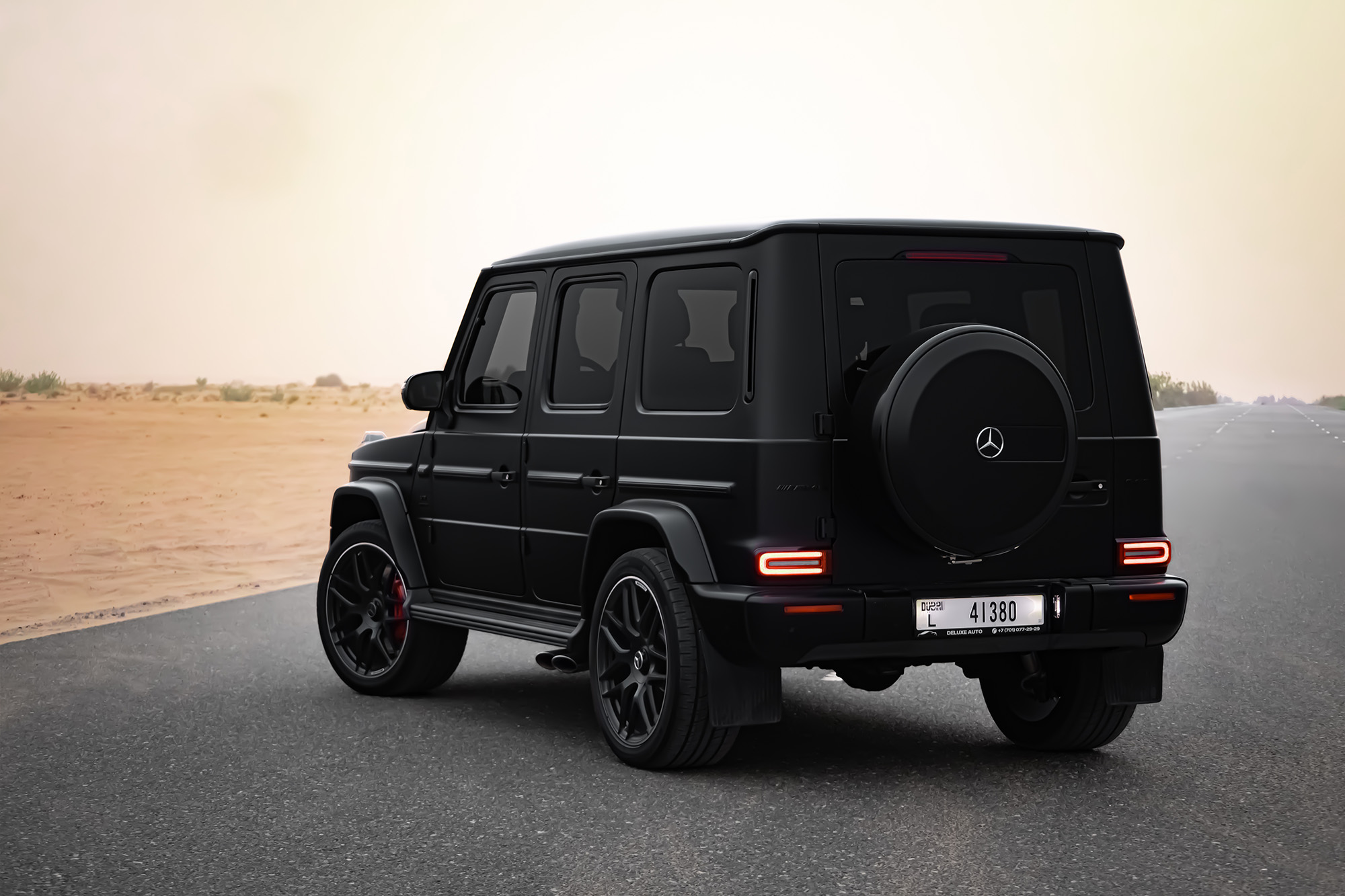 Mercedes G63 AMG Black Matte