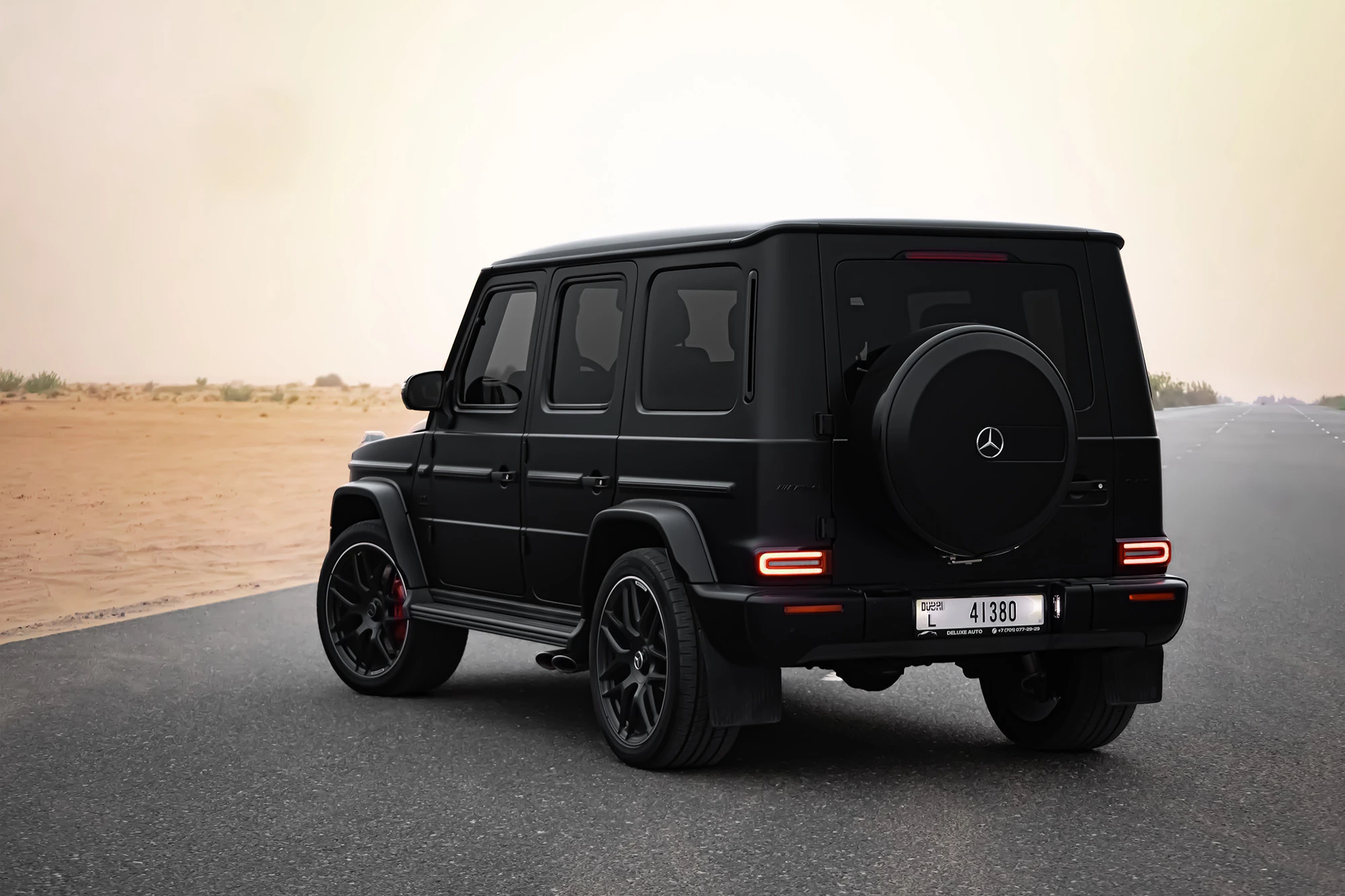 Mercedes G63 AMG Черный матовый