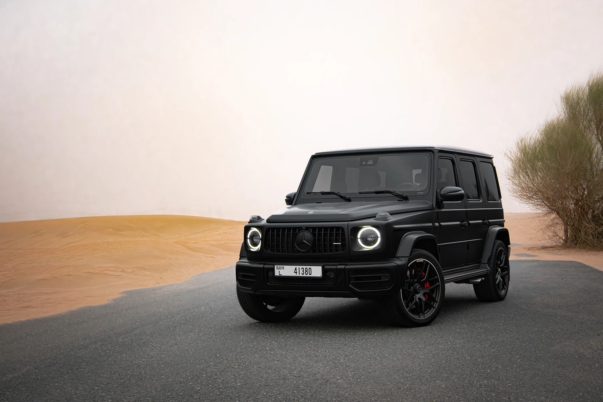 Mercedes G63 AMG Черный матовый