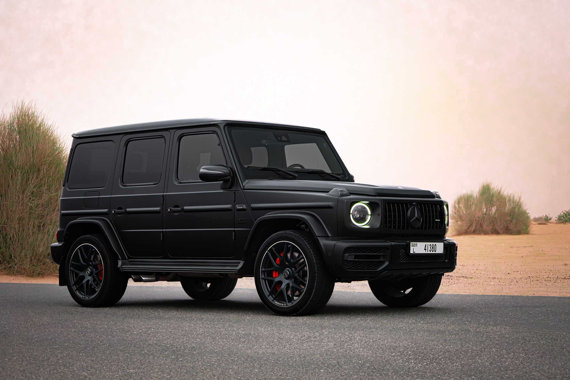 Mercedes G63 AMG Black Matte