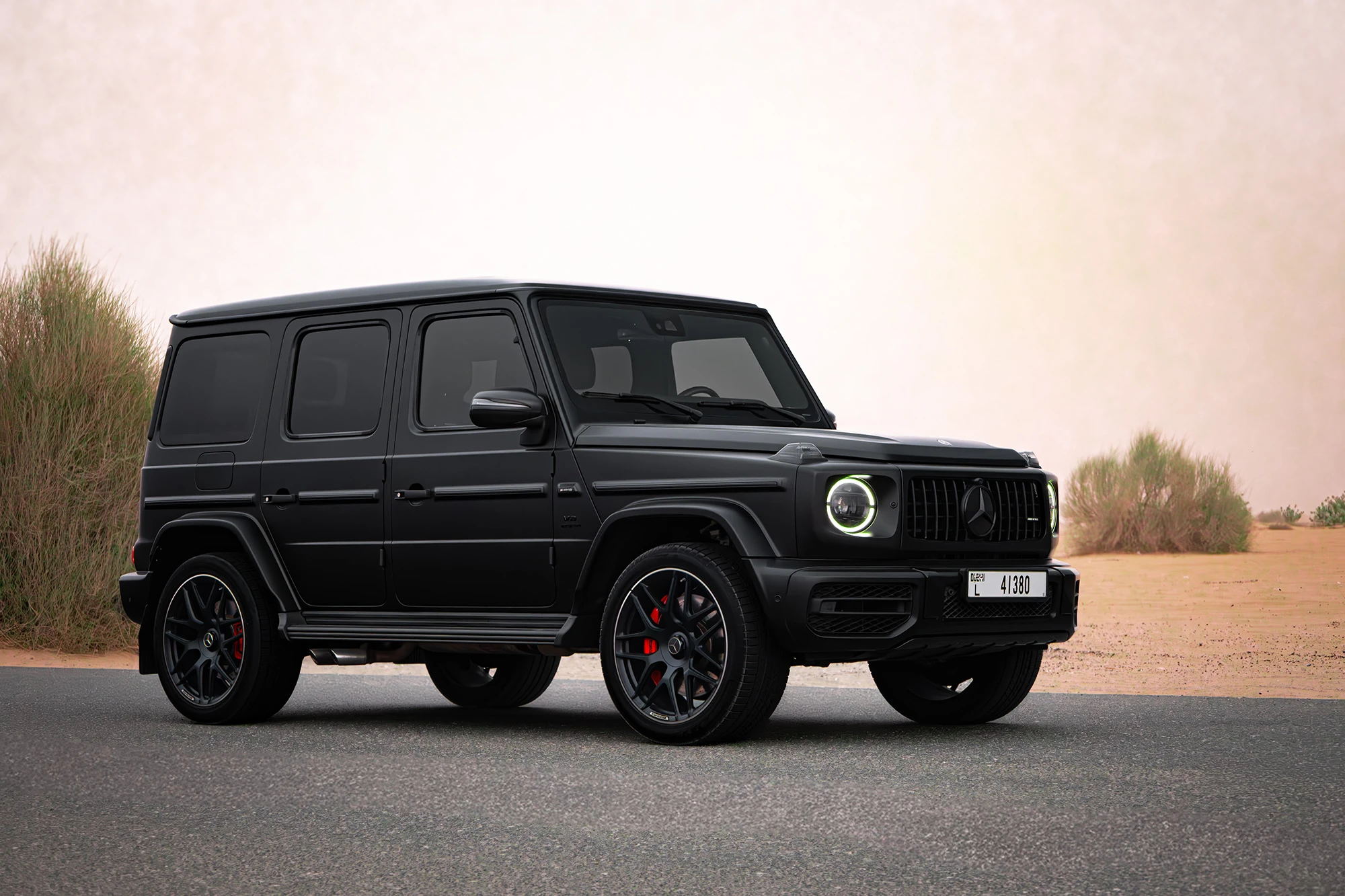 Mercedes G63 AMG Черный матовый