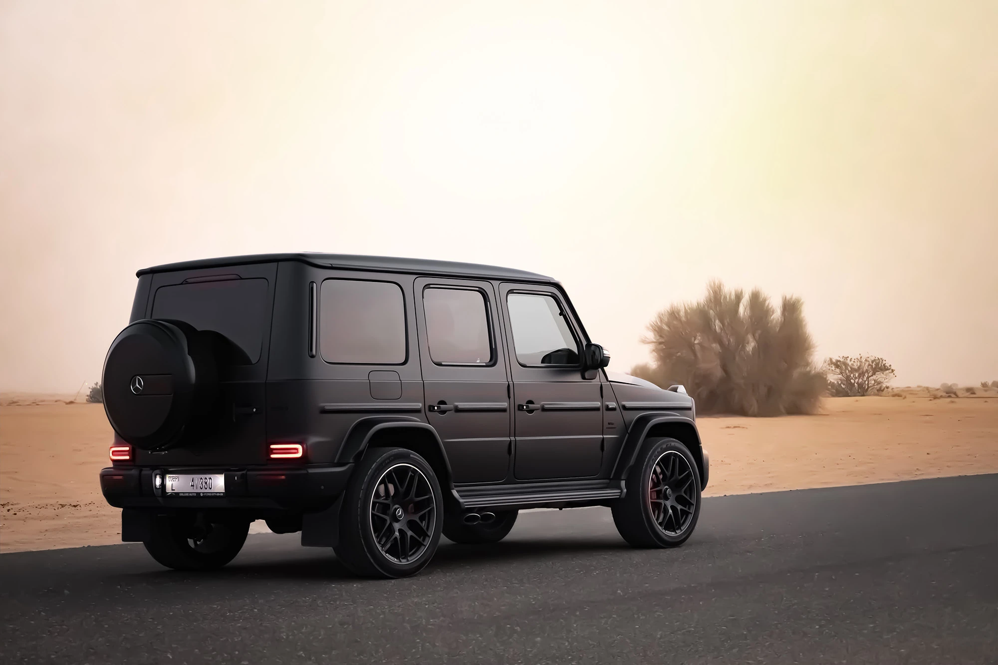 Mercedes G63 AMG Черный матовый