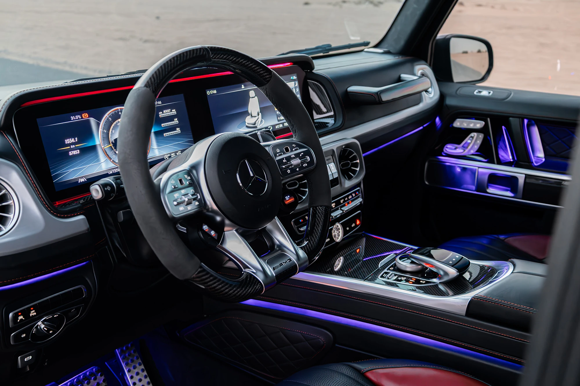 Mercedes G63 AMG Черный матовый