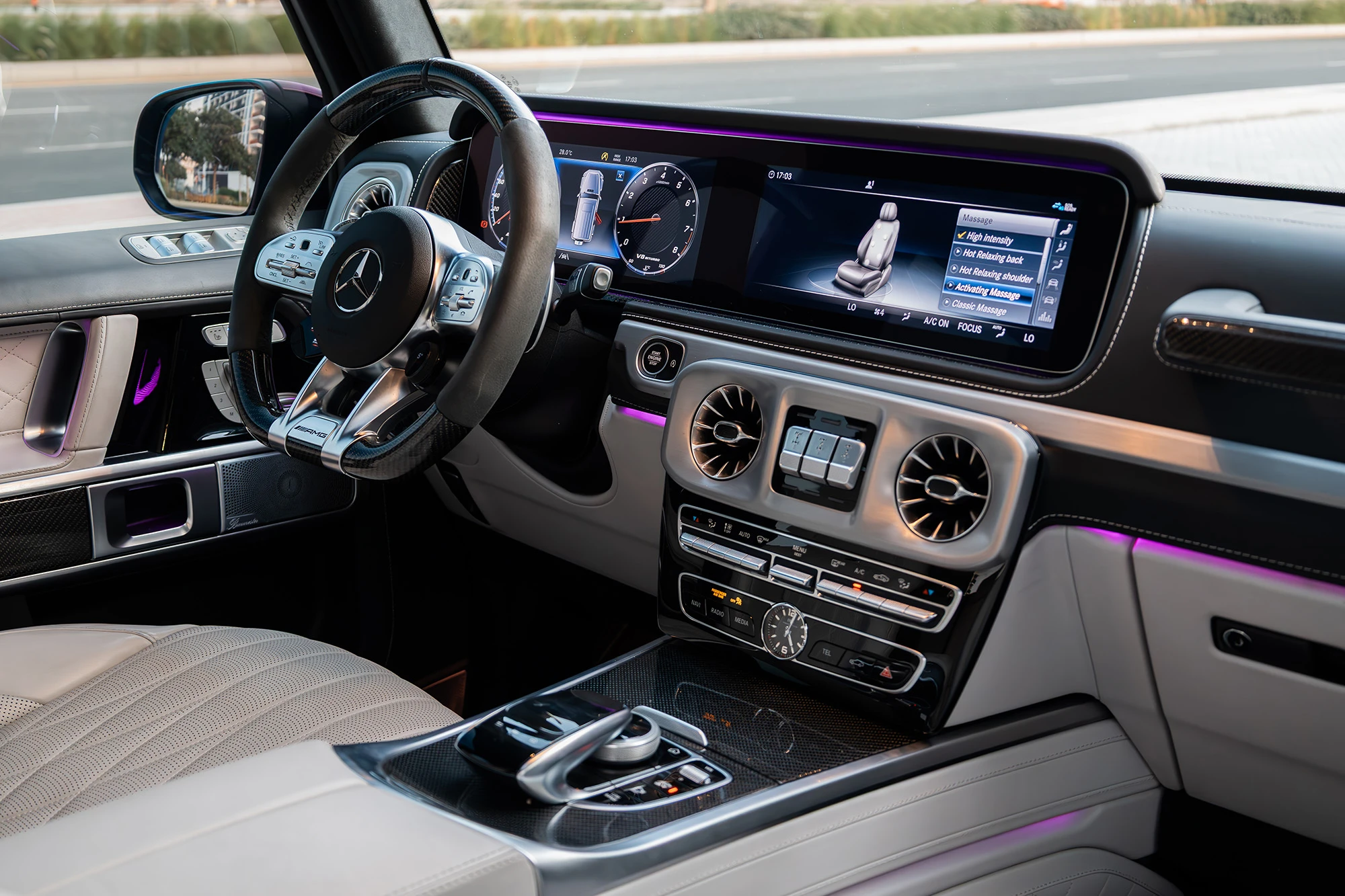 Mercedes G63 AMG grå