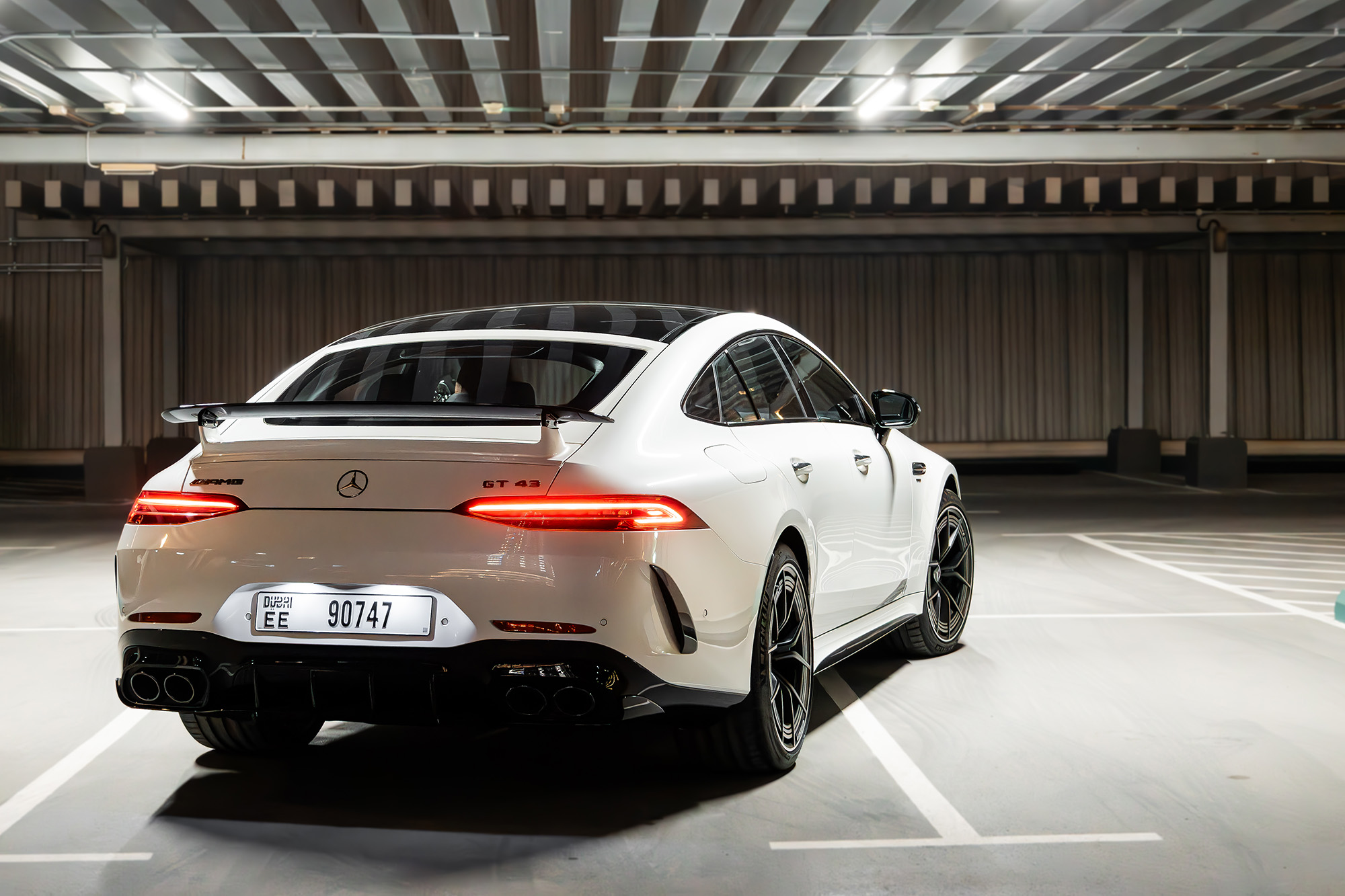 Mercedes GT43 AMG White