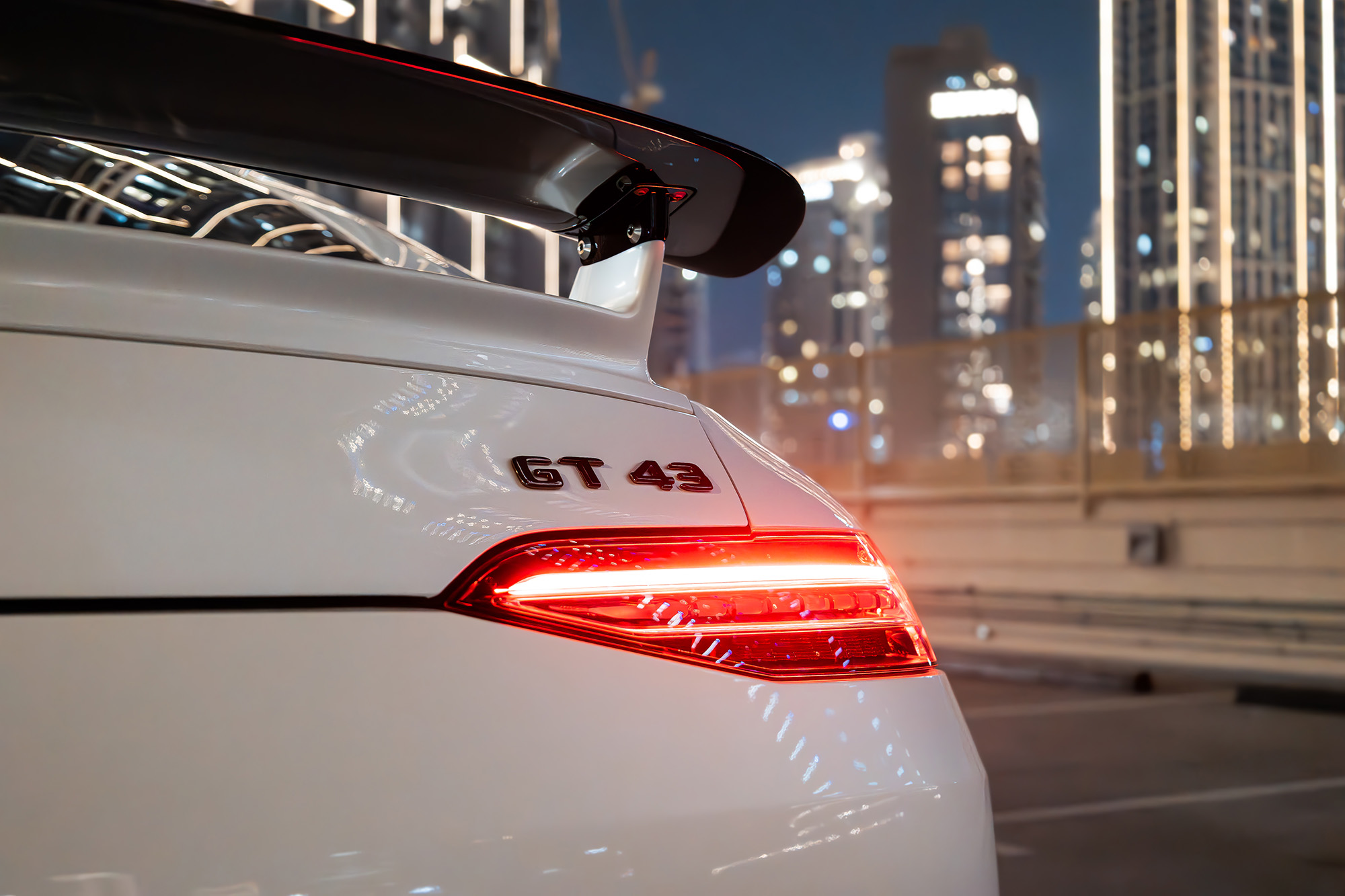 Mercedes GT43 AMG White